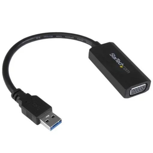 Picture of Startech.Com Usb 3.0 To Vga Adapter - On-Board Driver Installation - 1920x1200 - USB32VGAV