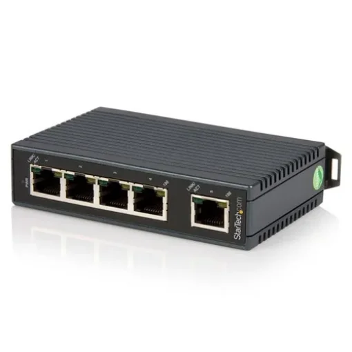 Picture of Startech.Com 5-Port Industrial Ethernet Switch - Din Rail Mountable - IES5102
