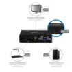 Picture of Startech.Com 2x1 Hdmi + Vga To Hdmi Converter Switch W/ Automatic and Priority Switching – 1080p - Vs221vga2hd