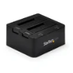 Picture of Startech.Com Dual-Bay Usb 3.0 To Sata and Ide Hard Drive Docking Station, Usb Hard Drive Dock, External 2.5/3.5" Sata I/Ii/Iii and Ide (40 Pin) Ssd/Hdd Docking Station, Hot-Swap Hard Drive Bays, Top-Loading - UNIDOCKU33