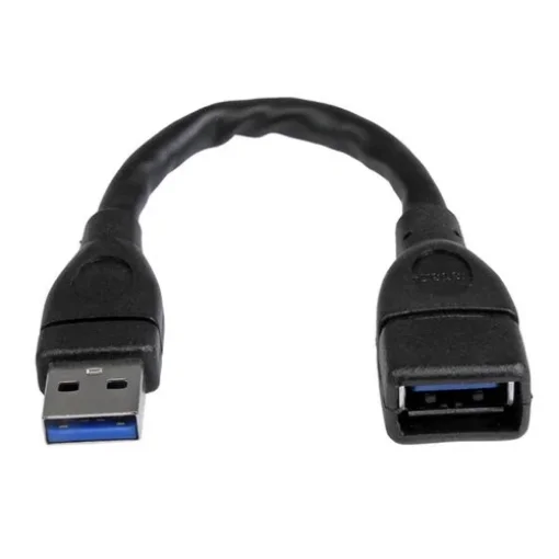 Picture of Startech.Com Usb 3.0 A-To-A Extension Cable - 6 In, Black - Usb3ext6inbk
