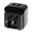 Picture of Startech.Com Dual-Port Usb Wall Charger - International Travel - 17W/3.4A - Black - USB2PACBK