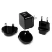 Picture of Startech.Com Dual-Port Usb Wall Charger - International Travel - 17W/3.4A - Black - USB2PACBK