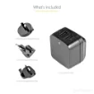 Picture of Startech.Com Dual-Port Usb Wall Charger - International Travel - 17W/3.4A - Black - USB2PACBK
