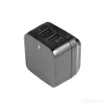 Picture of Startech.Com Dual-Port Usb Wall Charger - International Travel - 17W/3.4A - Black - USB2PACBK