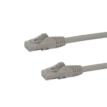 Picture of Startech.Com 10m CAT6 Ethernet Cable - Grey Cat 6 Gigabit Ethernet Wire -650MHz 100W Poe RJ45 Utp Network/Patch Cord Snagless W/Strain Relief Fluke Tested/Wiring Is Ul Certified/Tia - N6patc10mgr