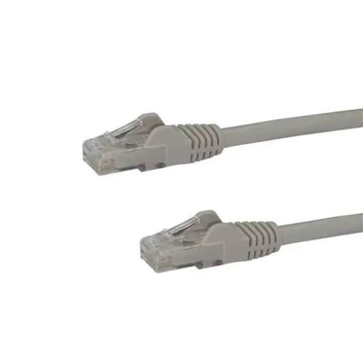 Picture of Startech.Com 10m CAT6 Ethernet Cable - Grey Cat 6 Gigabit Ethernet Wire -650MHz 100W Poe RJ45 Utp Network/Patch Cord Snagless W/Strain Relief Fluke Tested/Wiring Is Ul Certified/Tia - N6patc10mgr