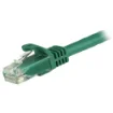 Picture of Startech.Com 3m CAT6 Ethernet Cable - Green Cat 6 Gigabit Ethernet Wire -650MHz 100W Poe RJ45 Utp Network/Patch Cord Snagless W/Strain Relief Fluke Tested/Wiring Is Ul Certified/Tia - N6patc3mgn