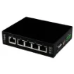 Picture of Startech.Com 5 Port Unmanaged Industrial Gigabit Ethernet Switch - Din Rail / Wall-Mountable - IES51000
