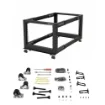 Picture of Startech.Com 4-Post 12U Mobile Open Frame Server Rack, Four Post 19" Network Rack with Wheels, Rolling Rack with Adjustable Depth for Computer/Av/Data/It Equipment - Casters, Leveling Feet or Floor Mounting - 4Postrack12u