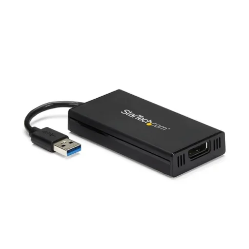 Picture of Startech.Com Usb 3.0 To Displayport Adapter - Displaylink Certified - 4K 30Hz - Usb32dp4k