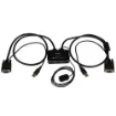 Picture of Startech.Com 2 Port Usb Vga Cable Kvm Switch - Usb Powered with Remote Switch - SV211USB