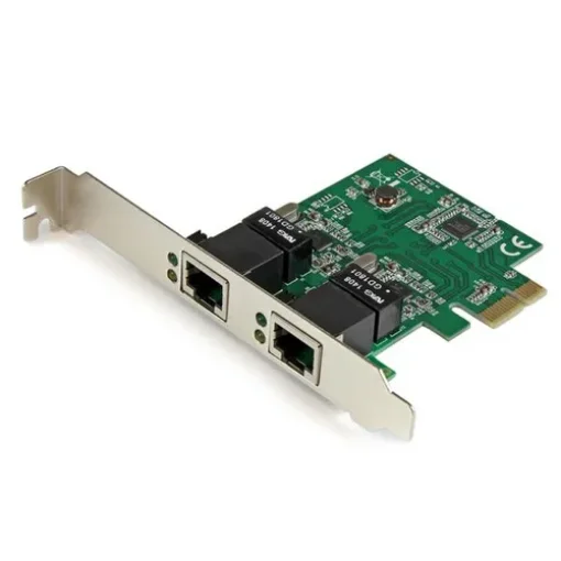 Picture of Startech.Com Dual Port Gigabit Pci Express Server Network Adapter Card - Pcie Nic - St1000spexd4
