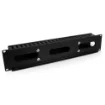 Picture of Startech.Com Horizontal 2U Server Rack Cable Management Finger Duct W/ Cover - 19" Network Rack Wire Duct Raceway Panel - Slotted Wire Duct - CMDUCT2U