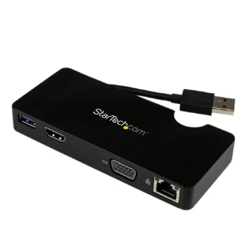 Picture of Startech.Com Travel Docking Station for Laptops - Hdmi or Vga - Usb 3.0 - USB3SMDOCKHV
