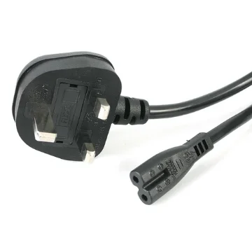 Picture of Startech.Com 3ft (1m) Uk Laptop Power Cable, Bs 1363 To C7, 2.5A 250V, 18AWG, Black, Uk Laptop Replacement Cord, Printer Power Cable, Ac Laptop Charger Cord, Laptop Power Brick Cord - Pxtnb2suk1m