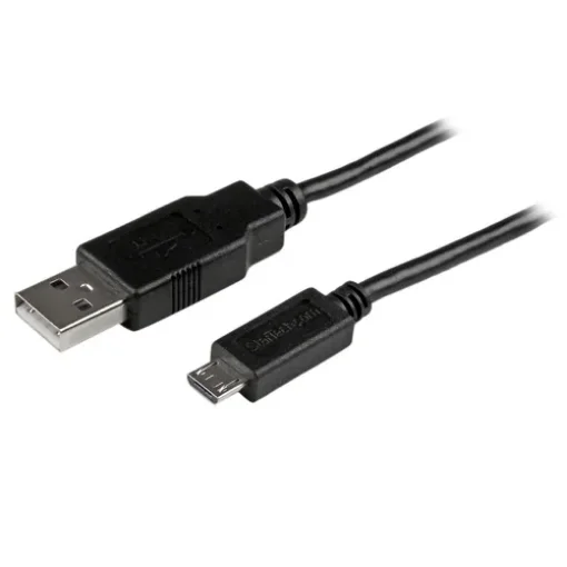 Picture of Startech.Com Short Micro-Usb Cable - M/M - 0.5m - USBAUB50CMBK
