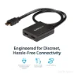 Picture of Startech.Com 4K Hdmi 2-Port Video Splitter – 1x2 Hdmi Splitter – Powered By Usb or Power Adapter – 4K 30Hz - St122hd4ku