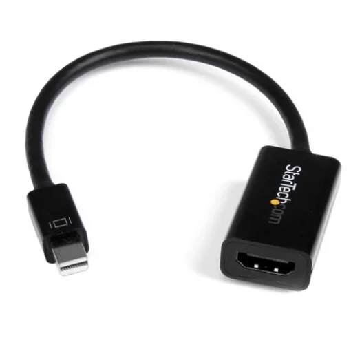 Picture of Startech.Com Mini Displayport To Hdmi Adapter - Active Mdp To Hdmi Video Converter - 4K 30Hz - Mini Dp or Thunderbolt 1/2 Mac/Pc To Hdmi Monitor/Tv/Display - Mdp 1.2 To Hdmi Adapter Dongle - Mdp2hd4ks