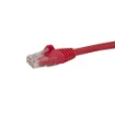 Picture of Startech.Com 2m CAT6 Ethernet Cable - Red Cat 6 Gigabit Ethernet Wire -650MHz 100W Poe RJ45 Utp Network/Patch Cord Snagless W/Strain Relief Fluke Tested/Wiring Is Ul Certified/Tia - N6patc2mrd