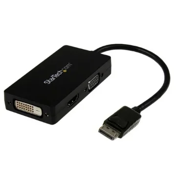 Picture of Startech.Com Travel A/V Adapter: 3-In-1 Displayport To Vga Dvi or Hdmi Converter - DP2VGDVHD