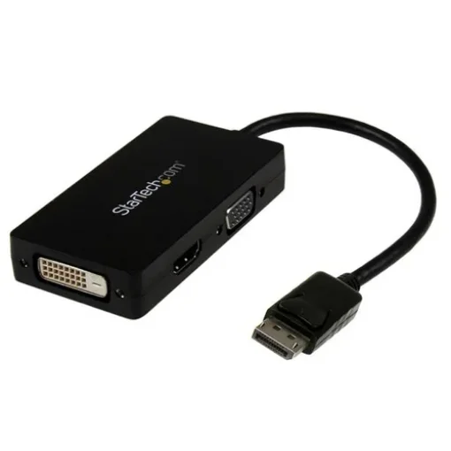 Picture of Startech.Com Travel A/V Adapter: 3-In-1 Displayport To Vga Dvi or Hdmi Converter - DP2VGDVHD