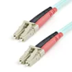 Picture of Startech.Com 1m (3ft) Lc/Upc To Lc/Upc OM3 Multimode Fiber Optic Cable, Full Duplex 50/125Μm Zipcord Fiber Cable, 100G, Low Insertion Loss, Lszh Fiber Jumper Cord - A50fblclc1