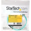 Picture of Startech.Com 1m (3ft) Lc/Upc To Lc/Upc OM3 Multimode Fiber Optic Cable, Full Duplex 50/125Μm Zipcord Fiber Cable, 100G, Low Insertion Loss, Lszh Fiber Jumper Cord - A50fblclc1
