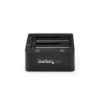 Picture of Startech.Com Dual-Bay Usb 3.0 To Sata Hard Drive Docking Station, Usb Hard Drive Dock, External 2.5/3.5" Sata I/Ii/Iii Ssd/Hdd Docking Station, Hot-Swap Hard Drive Bay, Top-Loading - Sdock2u33