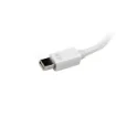 Picture of Startech.Com Travel A/V Adapter: 3-In-1 Mini Displayport To Vga Dvi or Hdmi Converter - White - MDP2VGDVHDW