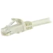 Picture of Startech.Com 5m CAT6 Ethernet Cable - White Cat 6 Gigabit Ethernet Wire -650MHz 100W Poe RJ45 Utp Network/Patch Cord Snagless W/Strain Relief Fluke Tested/Wiring Is Ul Certified/Tia - N6patc5mwh