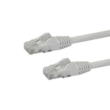 Picture of Startech.Com 1m CAT6 Ethernet Cable - White Cat 6 Gigabit Ethernet Wire -650MHz 100W Poe RJ45 Utp Network/Patch Cord Snagless W/Strain Relief Fluke Tested/Wiring Is Ul Certified/Tia - N6patc1mwh