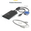 Picture of Startech.Com Usb Crash Cart Adapter with File Transfer & Video Capture - NOTECONS02