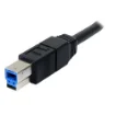 Picture of Startech.Com 3m Black Superspeed Usb 3.0 Cable a To B - M/M - Usb3sab3mbk