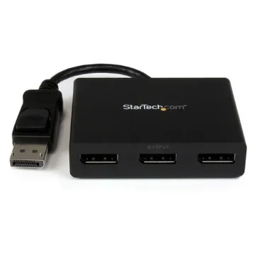 Picture of Startech.Com 3-Port Multi Monitor Adapter - Displayport 1.2 Mst Hub To Dual 4K 30Hz & 1x 1080p - Video Splitter for Extended Desktop Mode on Windows Pcs Only - Dp To 3x Dp Monitors - MSTDP123DP