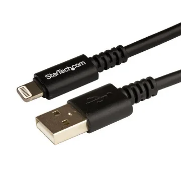 Picture of Startech.Com 3 M (10 Ft.) Usb To Lightning Cable - Long Iphone / Ipad / Ipod Charger Cable - Lightning To Usb Cable - Apple Mfi Certified - Black - USBLT3MB