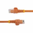 Picture of Startech.Com 3m CAT6 Ethernet Cable - Orange Cat 6 Gigabit Ethernet Wire -650MHz 100W Poe RJ45 Utp Network/Patch Cord Snagless W/Strain Relief Fluke Tested/Wiring Is Ul Certified/Tia - N6patc3mor