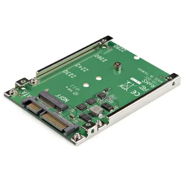 Picture of Startech.Com M.2 Sata Ssd To 2.5in Sata Adapter - M.2 Ngff To Sata Converter - 7mm - Open-Frame Bracket - M2 Hard Drive Adapter - Sat32m225