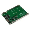 Picture of Startech.Com M.2 Sata Ssd To 2.5in Sata Adapter - M.2 Ngff To Sata Converter - 7mm - Open-Frame Bracket - M2 Hard Drive Adapter - Sat32m225