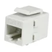 Picture of Startech.Com White Cat 6 RJ45 Keystone Jack Network Coupler - F/F - C6KEYCOUPLWH