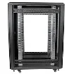 Picture of Startech.Com 4-Post 22U Server Rack Cabinet, Lockable 19" Data Rack Cabinet for Computer / Av / It Equipment, Office / Home Network Rack with Casters & Adjustable Mounting Rails - RK2236BKF