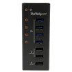 Picture of Startech.Com 4 Port Usb 3.0 Hub Plus 3 Dedicated Usb Charging Ports (2 X 1A & 1 X 2A) - Wall Mountable Metal Enclosure~4 Port Usb 3.0 Hub (5Gbps) Plus 3 Dedicated Usb Charging Ports (2 X 1A & 1 X 2A) - Wall Mountable Metal Enclosure - St4300u3c3