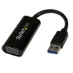 Picture of Startech.Com Usb 3.0 To Vga Adapter, Usb To Vga Monitor Converter for Windows, Slim (No Support for Macos/Chromeos/Linux) - Taa - USB32VGAES