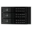 Picture of Startech.Com 3 Bay Aluminum Trayless Hot Swap Mobile Rack Backplane for 3.5in Sas Ii/Sata Iii - 6 Gbps Hdd - HSB3SATSASBA