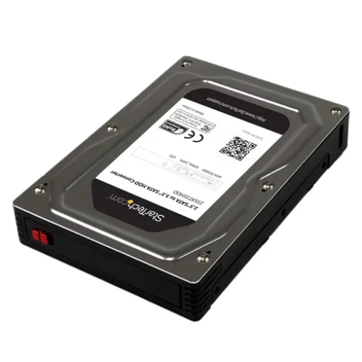 Picture of Startech.Com 2.5” To 3.5” Sata Aluminum Hard Drive Adapter Enclosure with Ssd / Hdd Height Up To 12.5mm - 25Sat35hdd