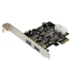 Picture of Startech.Com 2 Port Pci Express (Pcie) Superspeed Usb 3.0 Card Adapter with Uasp - LP4 Power - Pexusb3s25