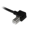 Picture of Startech.Com 1m Usb 2.0 a To Left Angle B Cable - M/M - USBAB1ML