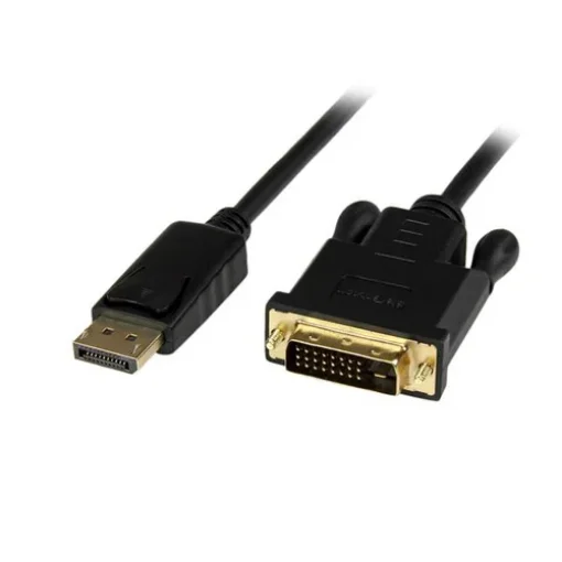 Picture of Startech.Com 3ft (1m) Displayport To Dvi Cable - 1080p Video - Active Displayport To Dvi Adapter Cable - Displayport To Dvi-D Cable Converter Single Link - Dp 1.2 To Dvi Monitor Cable - Dp2dvimm3bs