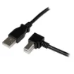 Picture of Startech.Com 3m Usb 2.0 a To Right Angle B Cable - M/M - USBAB3MR