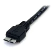 Picture of Startech.Com 0.5m (1.5ft) Black Superspeed Usb 3.0 Cable a To Micro B - M/M - Usb3aub50cmb